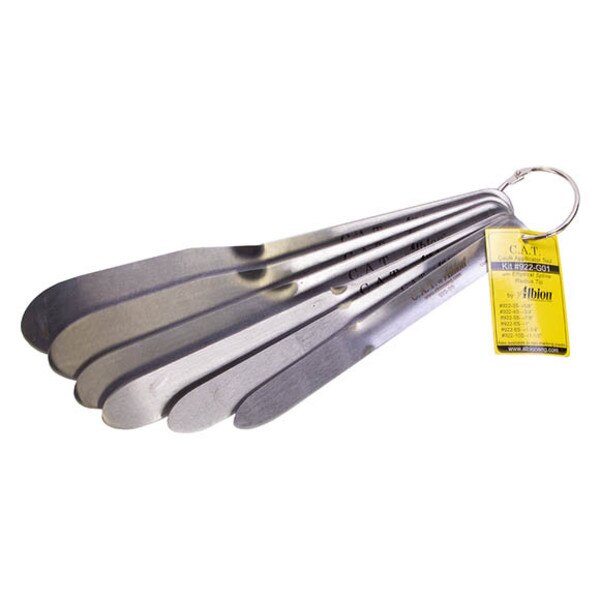 Image of Albion 6-Piece C.A.T. Spatula Set, Stainless Steel